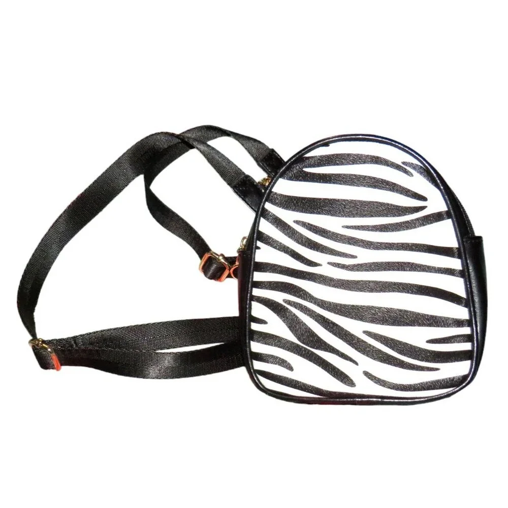 Wild Fable Zebra Print Mini Backpack Purse